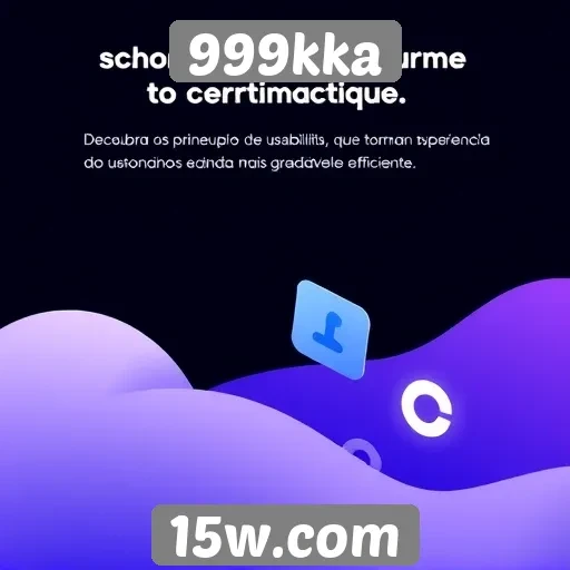 Principais recursos de usabilidade do 999kka